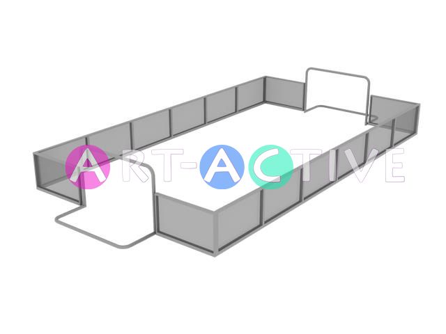  Мобильное футбольное поле в аренду