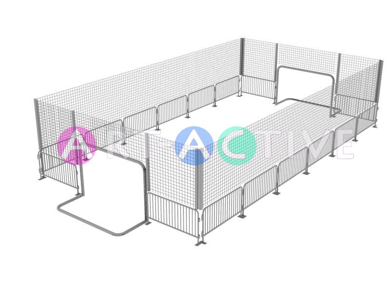  Мобильное футбольное поле в аренду