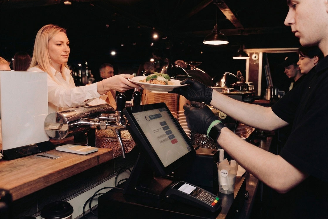 Работа на кассе