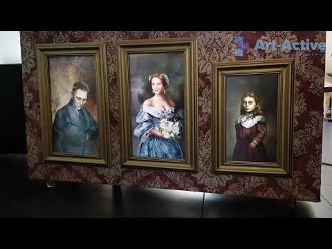 Страшные живые картины