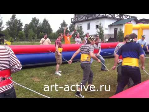 Надувной футбол