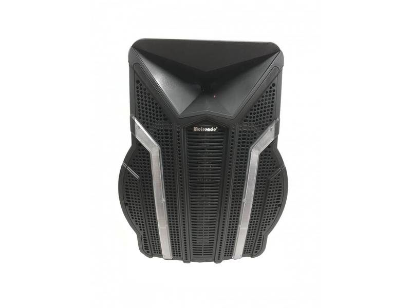 Аккумуляторный комбик с двумя радио-микрофонами цветомузыкальный