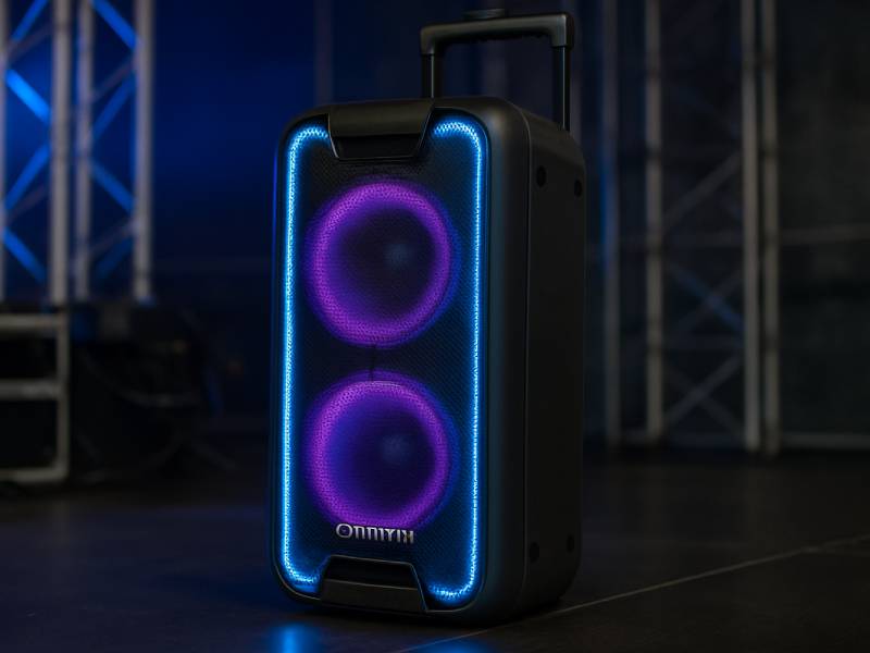 Активная колонка с радиомикрофоном