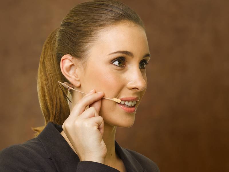 Головной микрофон телесного цвета RODE HS1-P