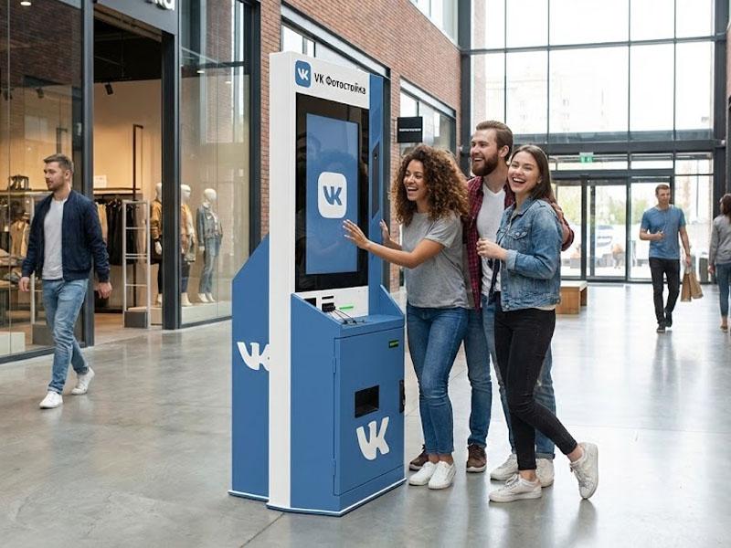 VK фотостойка