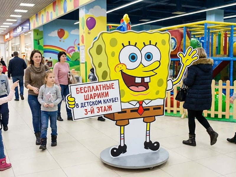 Ростовая фигура из ПВХ