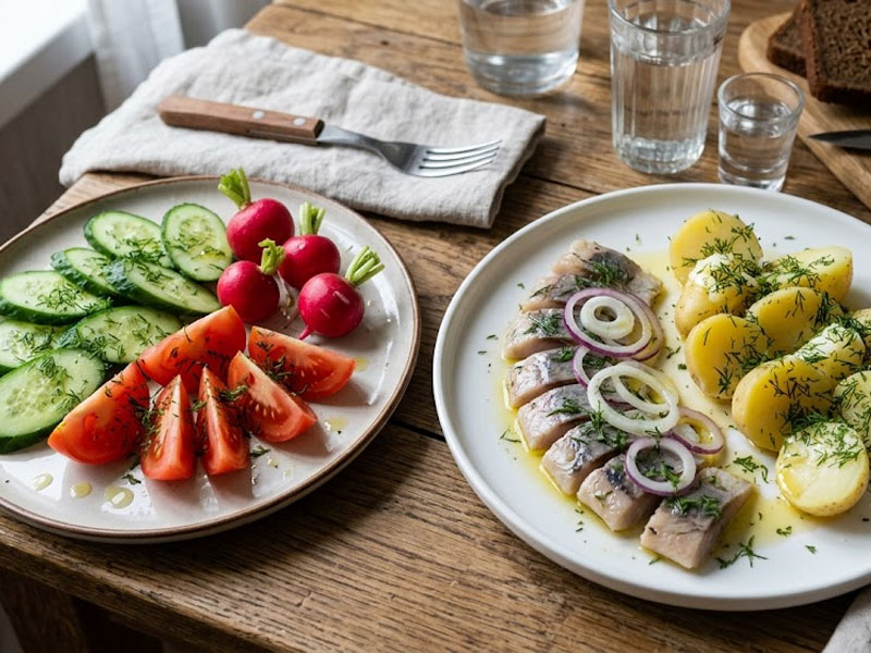 Ассортимент закусок — вид 2