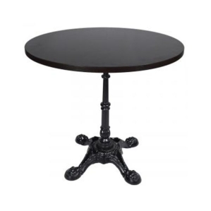 Стол Cafe table d-70 см черный