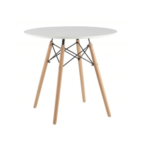 Стол Eames d-70 см белый