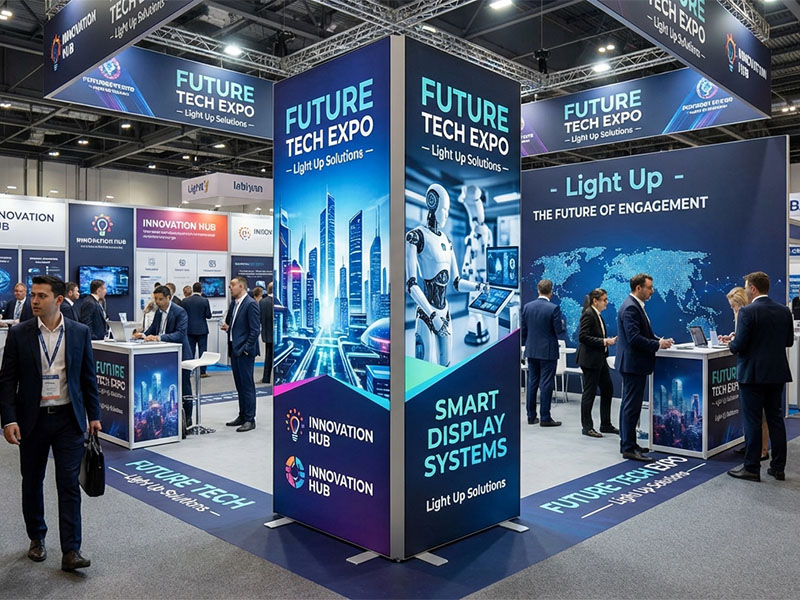 Автоматический двусторонний лайтбокс Light Up — вид 3