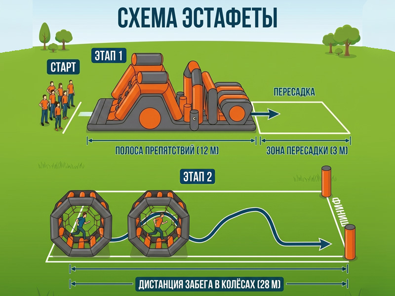 Battle Race «Белки» - 40 м