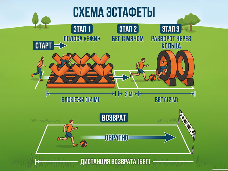 Battle Race «Крестики-нолики» - 28 м — вид 3
