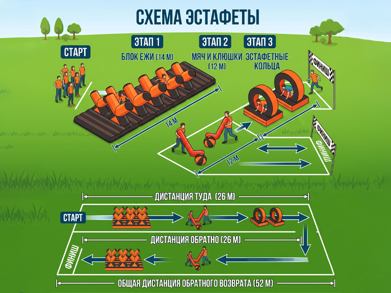 Battle Race «Крестики-нолики» - 28 м