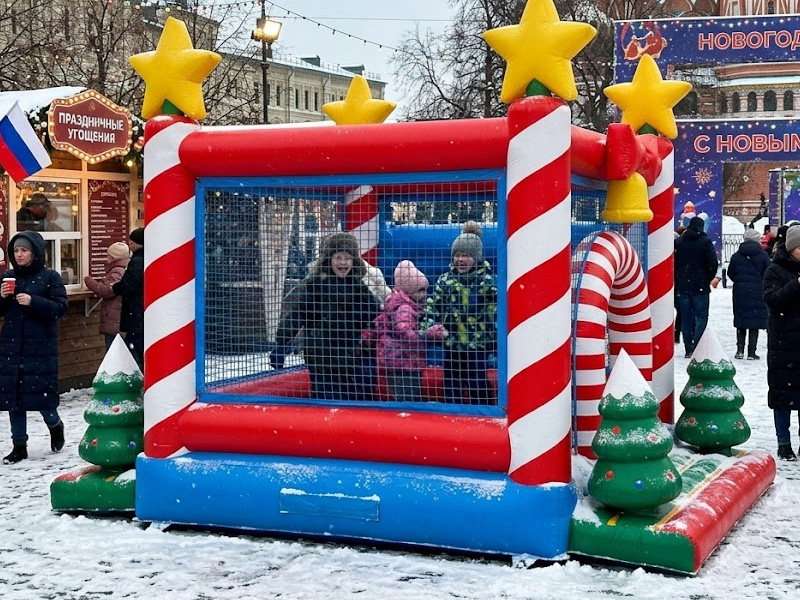 Батут «Снегурочка» — вид 2