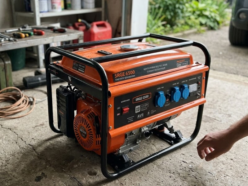 Бензиновый генератор PATRIOT SRGE 6500 5 кВт — вид 3