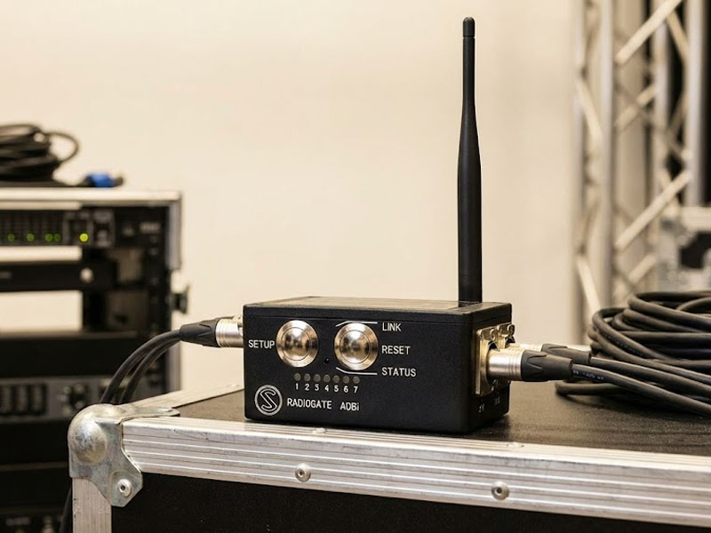 Беспроводная передача DMX-сигнала Bluetooth Radiogate DBi