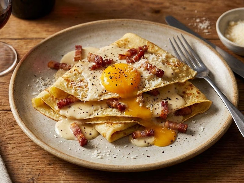 Блинчик Карбонара