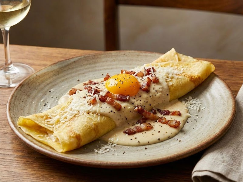 Блинчик Карбонара