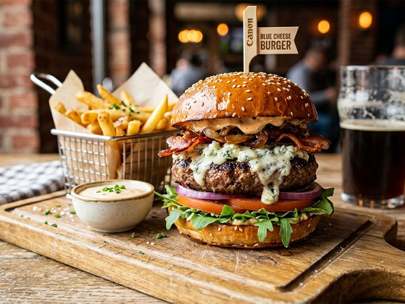 Блю Чиз Бургер