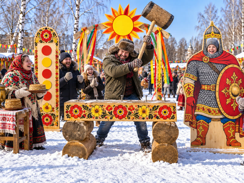 «Богатырский молот» к Масленице — вид 3