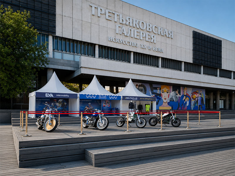 EVA Intermobility — выставка у Третьяковской галереи
