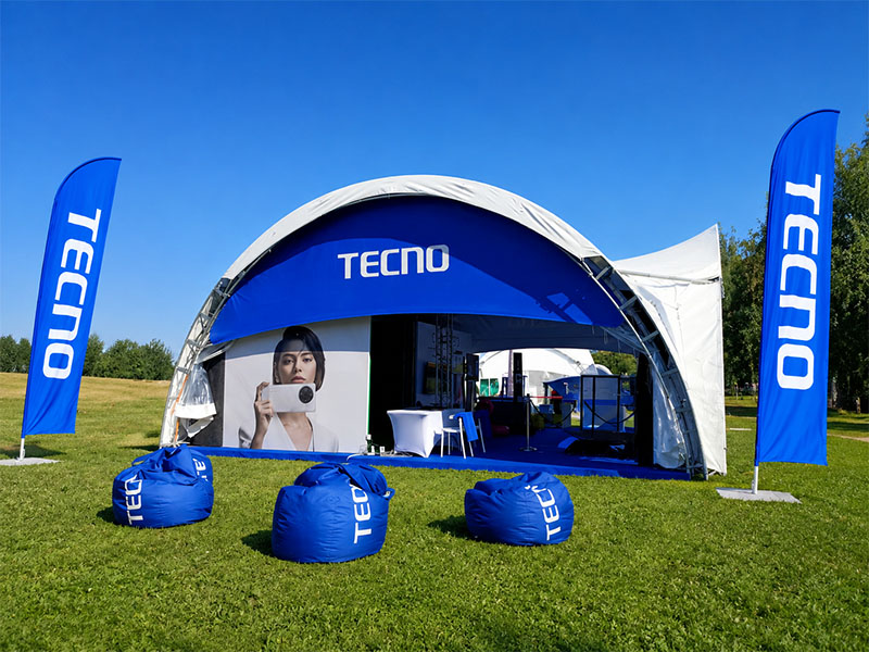 TECNO — зона бренда на фестивале