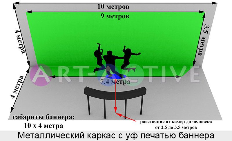 Бренд 15 камер (10*4*2м)