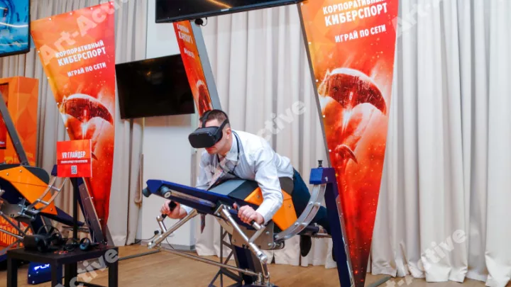 Праздник с развлекательным оборудованием