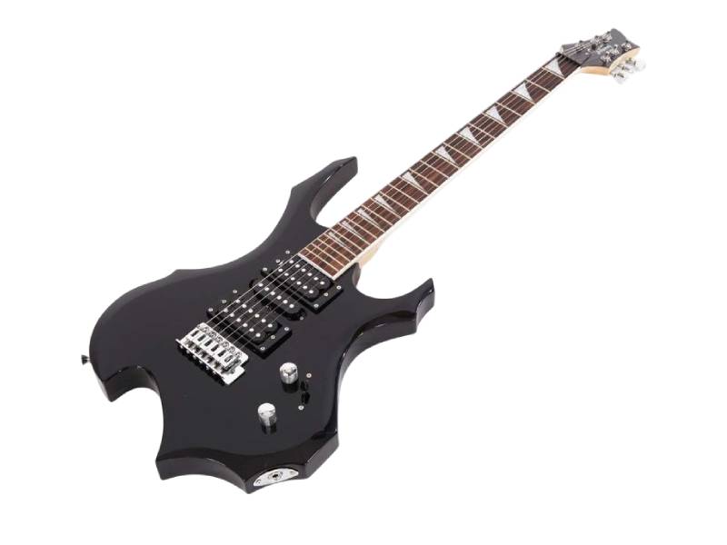 Черная электрогитара соло/ритм