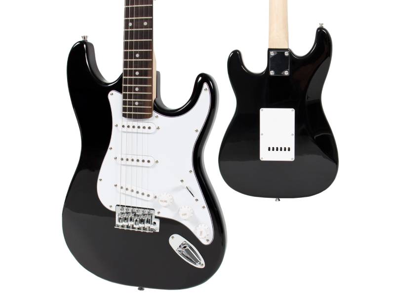 Черная электрогитара Squier Stratocaster Affinity RW Black