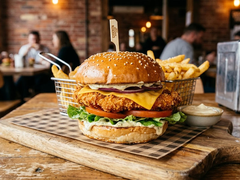 Чикенбургер — вид 3