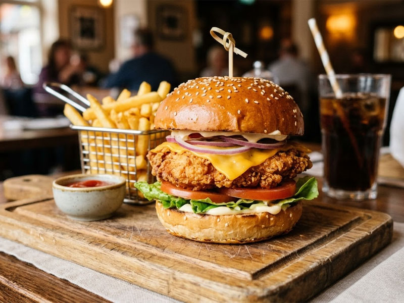 Чикенбургер — вид 2