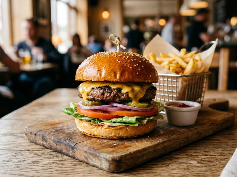 Чизбургер — вид 3