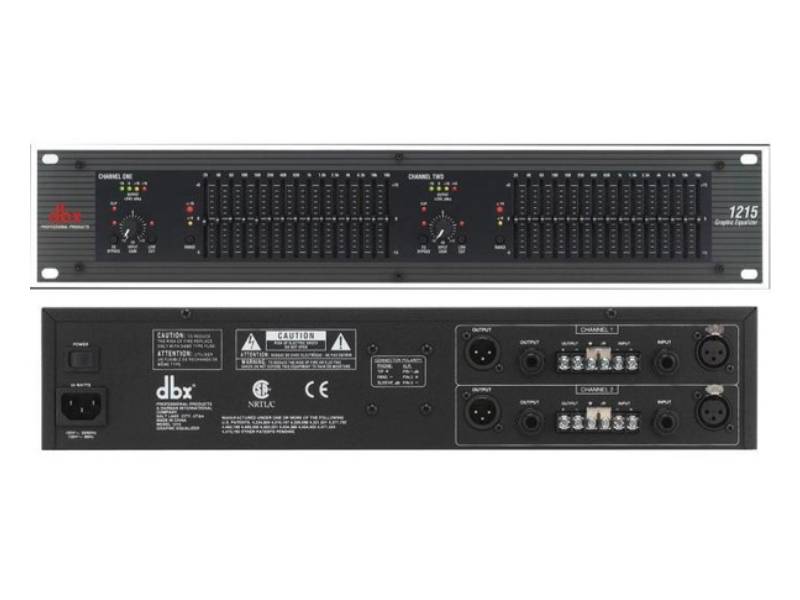 DBX 1215/1231 эквалайзер