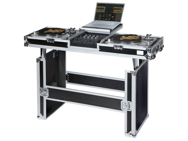 Ди-джейский стол-трансформер-кейс