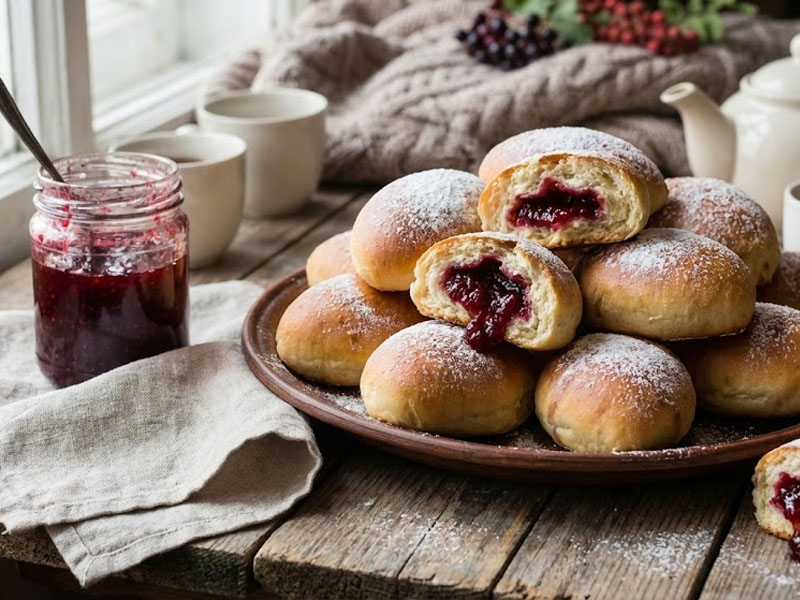Пирожки с повидлом