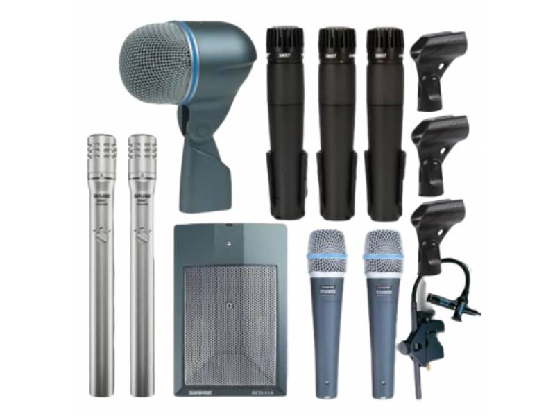 Драм-сет Shure Beta (9 микрофонов для подзвучки ударной установки)