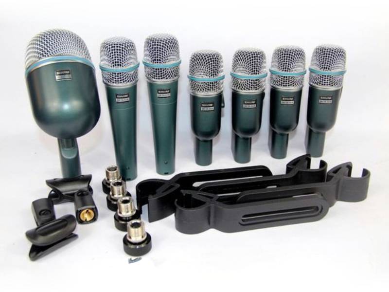 Драм-сет Shure Beta (9 микрофонов для подзвучки ударной установки)