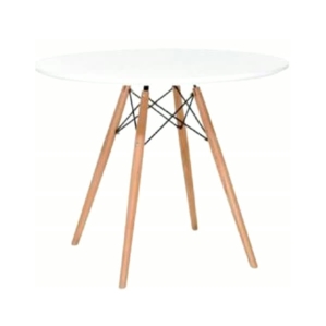 Стол банкетный Eames d-100 см белый