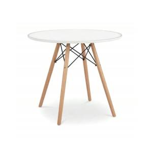 Стол банкетный Eames d-100 см белый