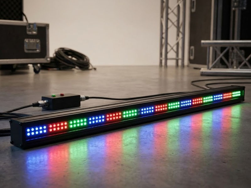 Эффект бегущего огня LED RGB