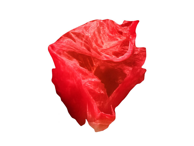 Эффект полета ткани на воздушном потоке