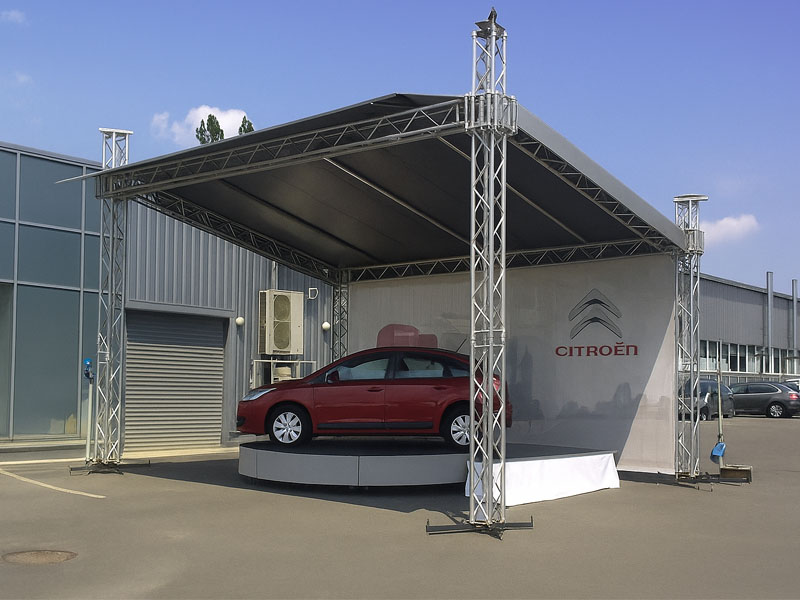 Элеваторная система Граунд в качестве сцены