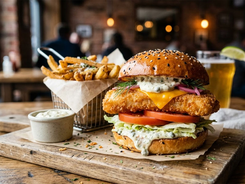 Фишбургер — вид 2