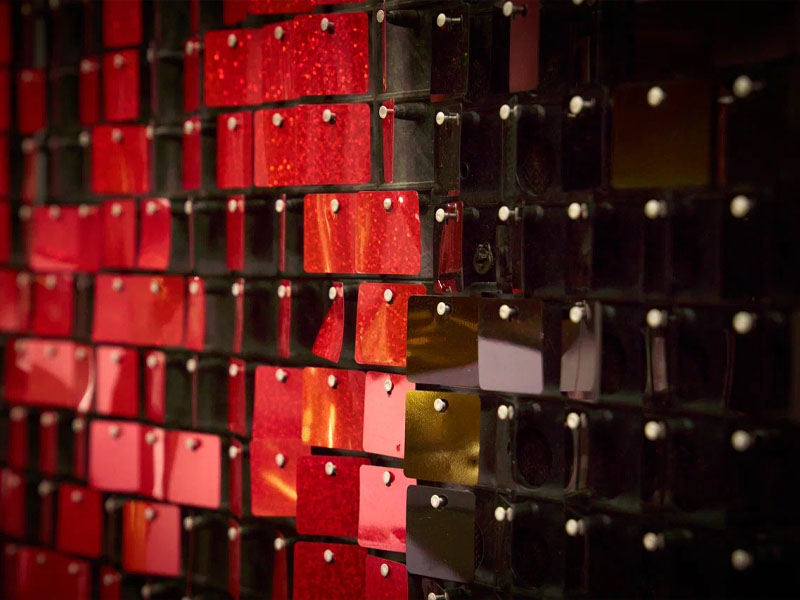 Фотозона 2026 с пайетками