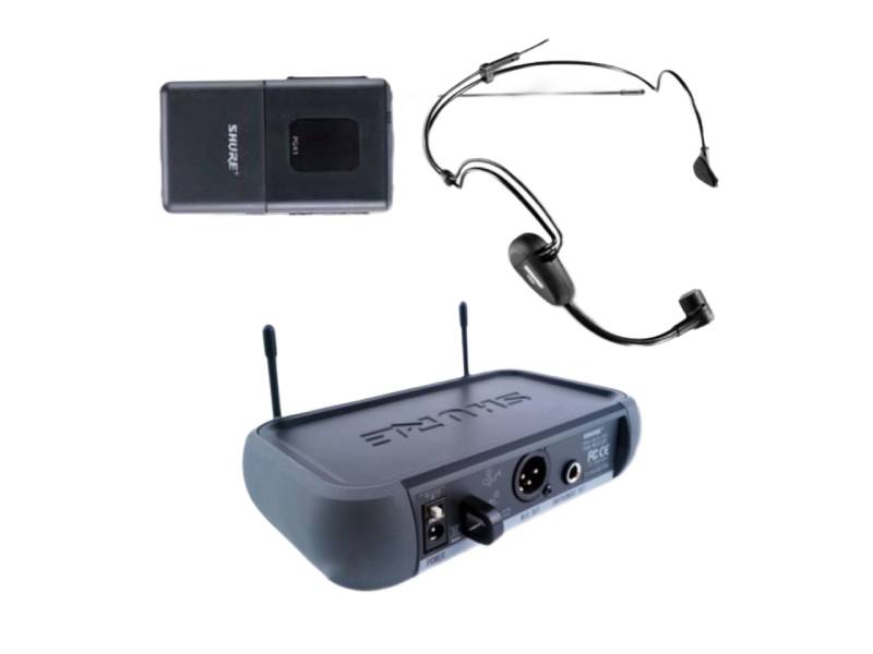 Гарнитура Shure PG30 с базой PGX4 с бодипаком PGX1