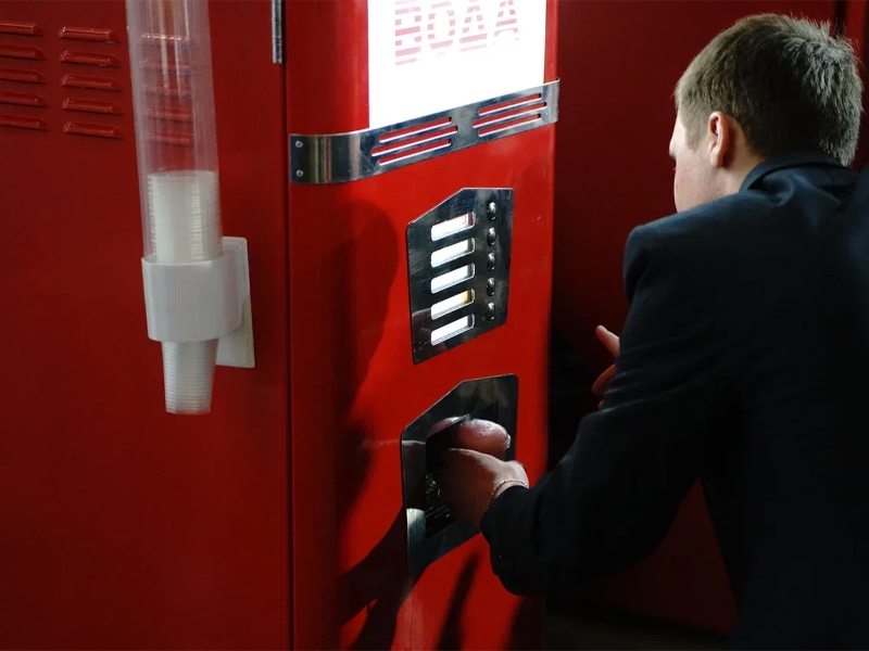 Новогодний Автомат газ воды