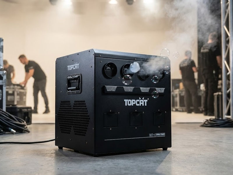 Генератор мыльных пузырей с дымом DJPower WP-4 TOPCAT