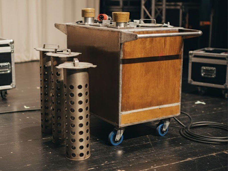 Генератор тяжелого дыма на основе сухого льда