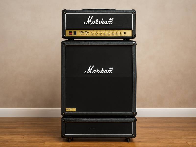 Гитарный комбик Marshall JCM 900 + 1960 AV кабинет
